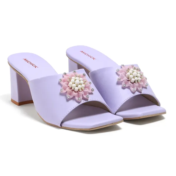 Lavender_Pearl_Embellished_Block_Heel_Mule_Sandals_For_Women