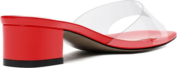 Red_Transparent_Block_Heel_Sandals_For_Women