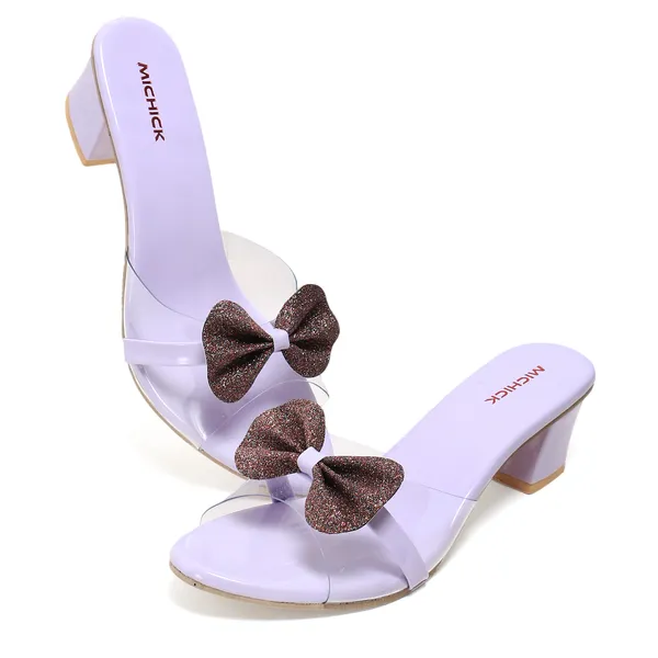 Purple_Block_Heel_Sandals_With_Bow_Detail_For_Women