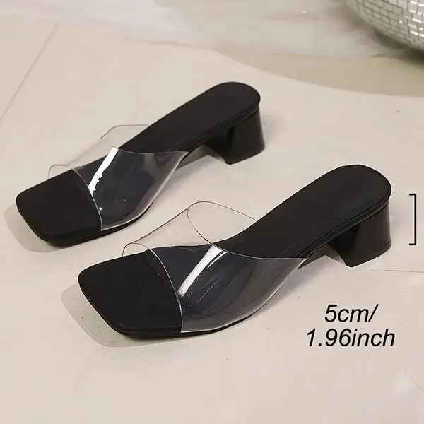 Black_Clear_Strap_Block_Heel_Sandals_For_Women