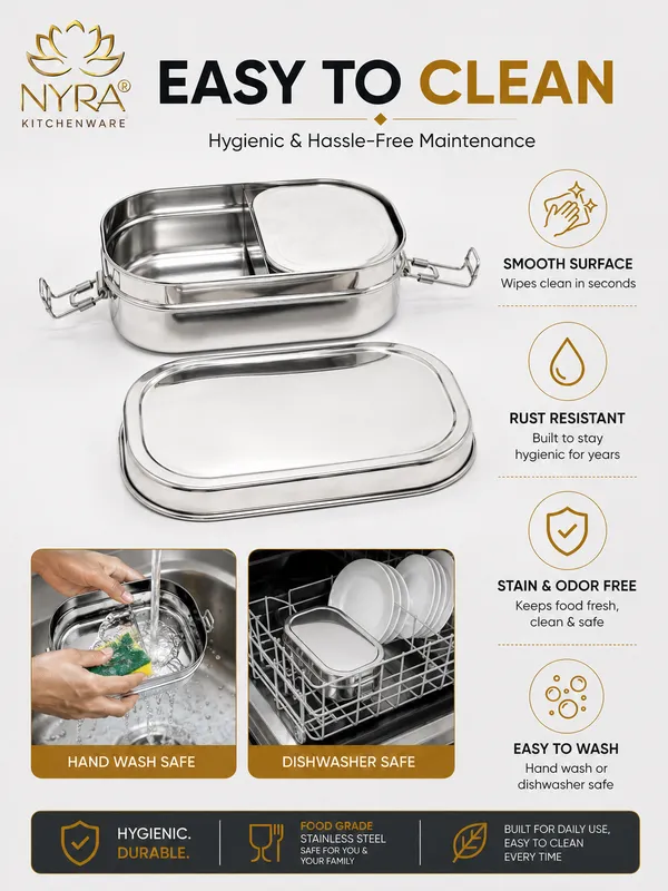 Stainless_Steel_Locking_Clips_Lunch_Box