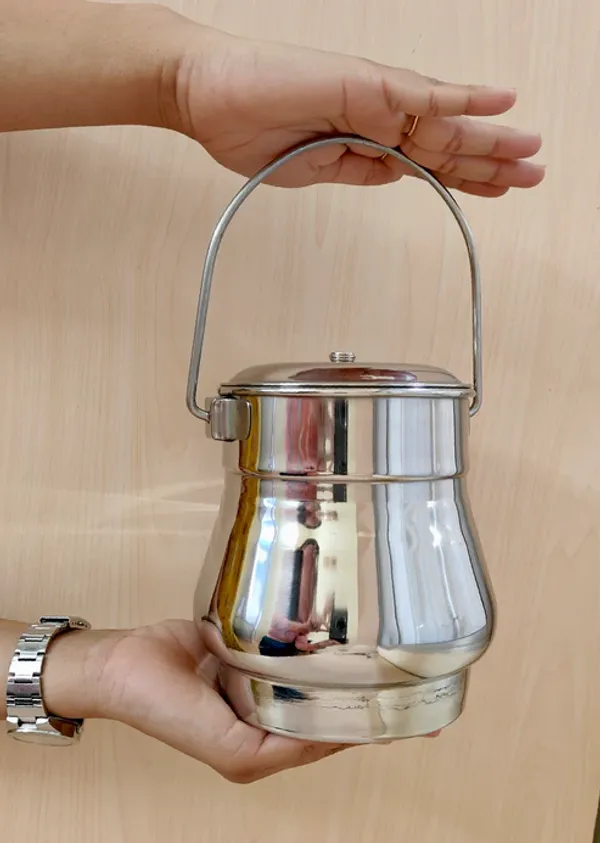 Stainless_Steel_Milk_Pot/Container_with_lid_|_Flat_Bottom_dolchi_for_Milk_-_4_sizes