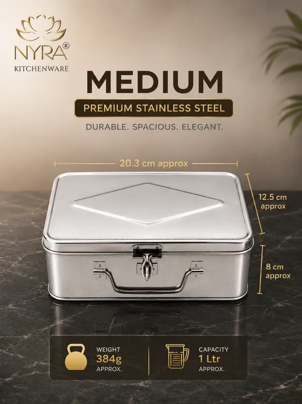 Stainless_Steel_Multi-Purpose_Cash/Storage_Box_|_Secure_for_Money,_Jewelry_&_Documents