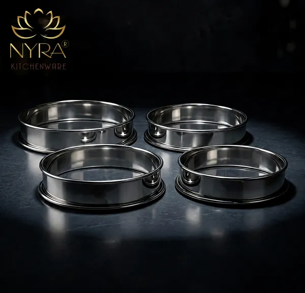 Stainless_Steel_Matka_Ring/Pot_stand/Multipurpose_Pot_Stand_-_Set_of_4