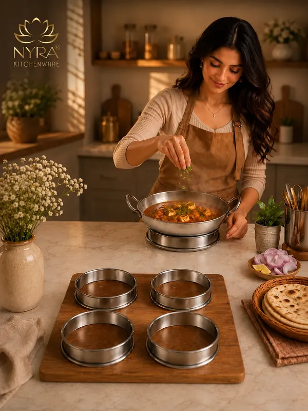 Stainless_Steel_Matka_Ring/Pot_stand/Multipurpose_Pot_Stand_-_Set_of_4
