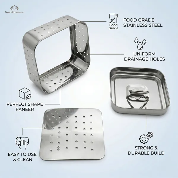 Premium_Stainless_Steel-square_Paneer_Maker_|_Mould_&_Strainer_with_Top_Press_Lid_for_Homemade_Paneer