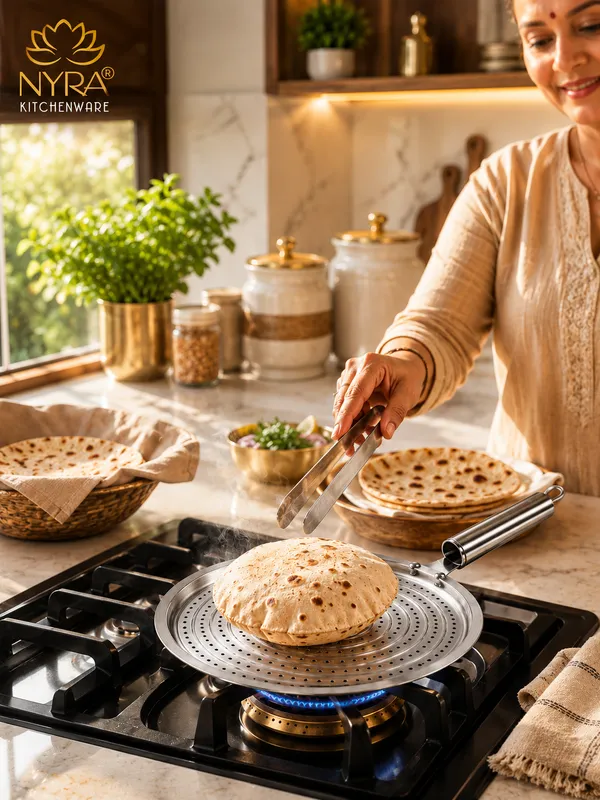 Stainless_Steel_Multi-Purpose_Roaster_Plate_|_Gas_Stove_Chapati_&_Toast_Grill