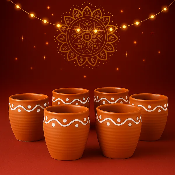 Clay_Kulhad_Mug_-_Handmade_Terracotta_Chai_Cup_-_200Ml_Natural_Unglazed_Tea_Mug_-_Reusable_Kulfi_Ice_Cream_Cup_-_Coffee_Tumbler_-_Set_Of_6