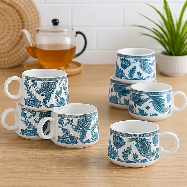 Quick_To_Deal_Premium_Blue_Floral_Ceramic_Tea_Cup_Set__6_Pieces_|_Elegant_Handcrafted_Chai_Cups_For_Home_&_Gifting