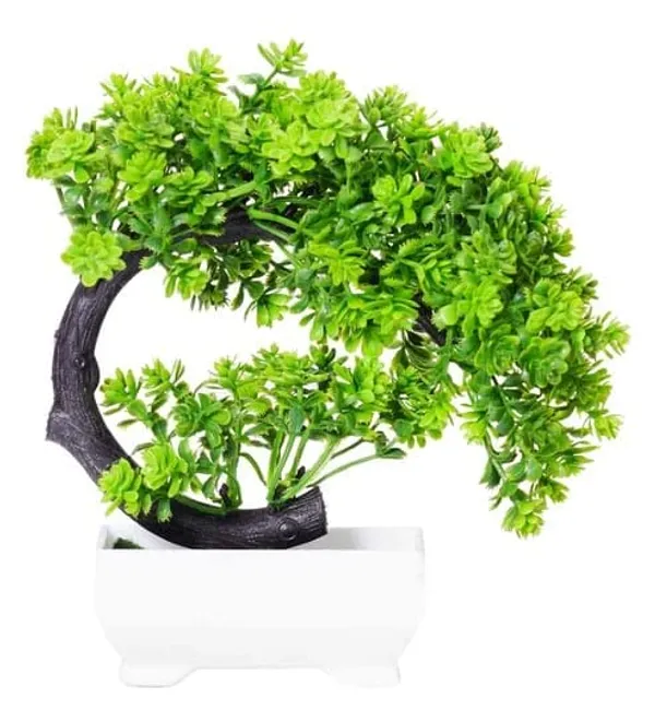 QUICK_TO_DEAL_Artificial_Plants_Potted_Bonsai_Green_Small_Tree_Plants_Flowers_Potted_Table_Ornaments_For_Garden_Party_Hotel_Office_Decor_Table_Shelf_Bedroom_Living_Room_Farmhouse_Decorations_(Pack_Of_1)