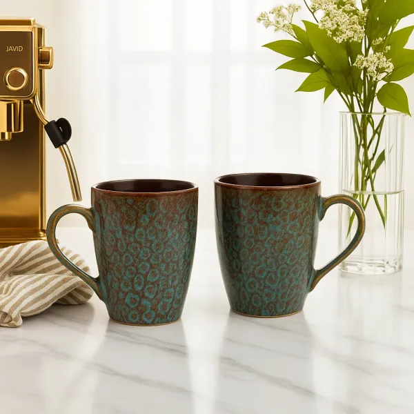 Quick_To_Deal_Handcrafted_Scratch_Resistance_Microwave/Refrigerator_Safe_Coral_3D_Dot_Stoneware|Ceramic_Milk_Mugs_|_Coffee_Mugs_|_Beverage_Mugs_With_Handle