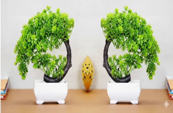 QUICK_TO_DEAL_Artificial_Plants_Potted_Bonsai_Green_Small_Tree_Plants_Flowers_Potted_Table_Ornaments_For_Garden_Party_Hotel_Office_Decor_Table_Shelf_Bedroom_Living_Room_Farmhouse_Decorations_(Pack_Of_2)