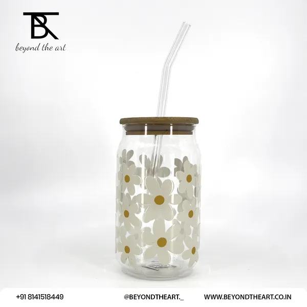 Multicolor_Daisy_Flower_Glass_Sipper
