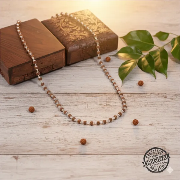 Rudraksha_Silver_Mala_(8-9_Mm_Rudraksha)