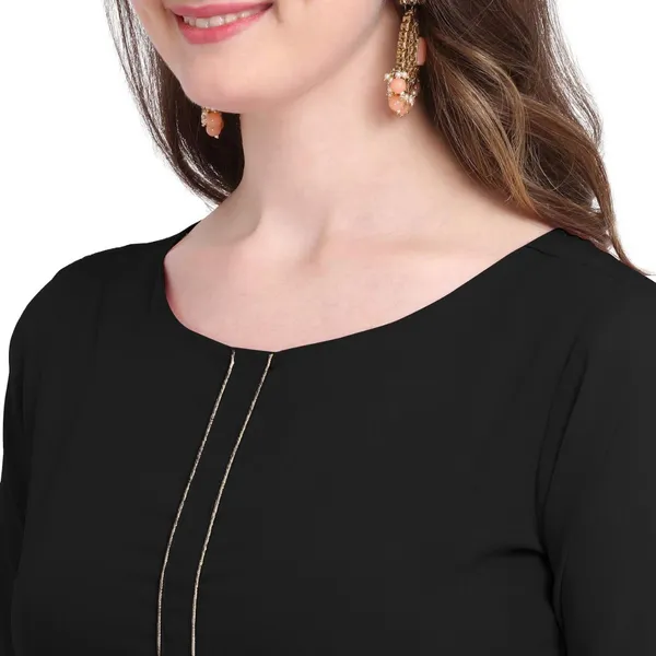 Black_Crepe_Kurti_&_Dupatta_Set_For_Women