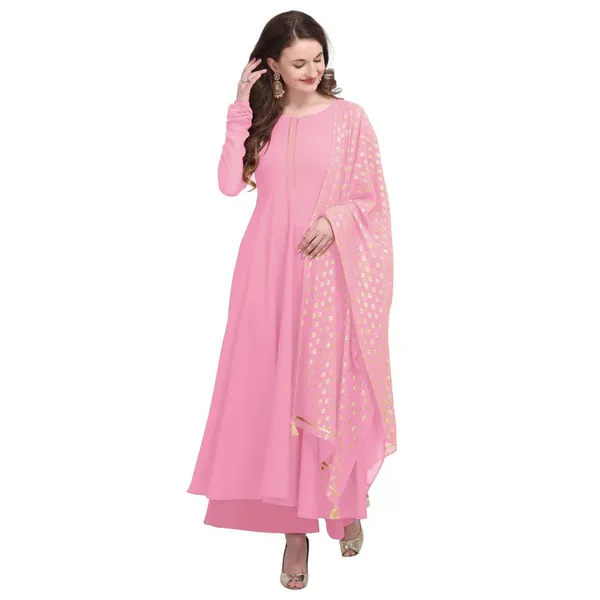 Baby_Pink_Crepe_Kurti_&_Dupatta_Set_For_Women