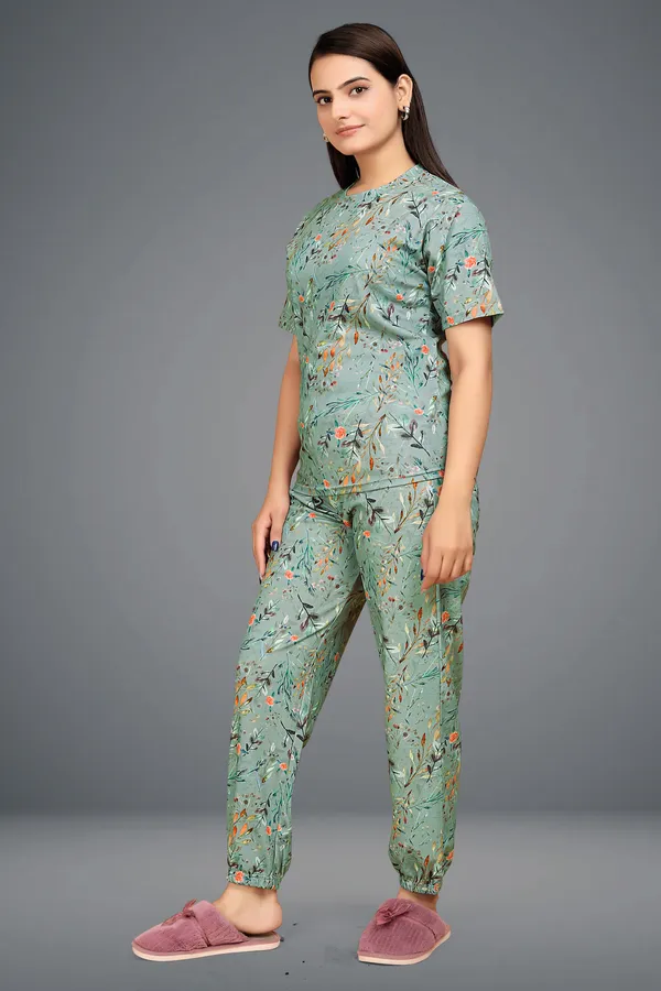 Mint_Green_Lycra_Night_Suit_For_Women