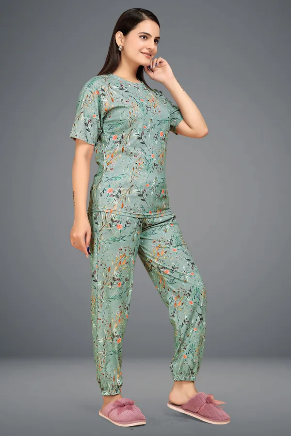 Mint_Green_Lycra_Night_Suit_For_Women