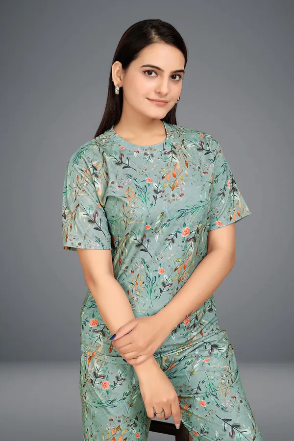Mint_Green_Lycra_Night_Suit_For_Women