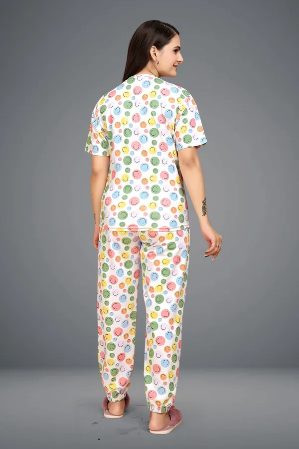 Multicolour_Lycra_Night_Suit_For_Women