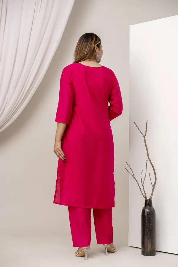 Pink_Pure_Roman_Silk_Kurta__Pant_&_Dupatta_For_Women