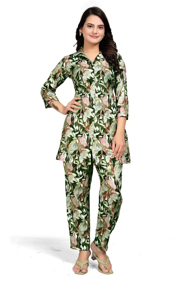 Green_Rayon_Slub_Co_Ord_Set_For_Women