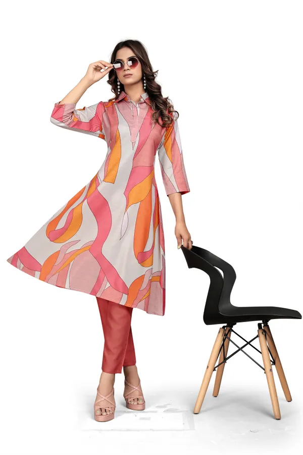 Pink_Rayon_Slub_Co_Ord_Set_For_Women