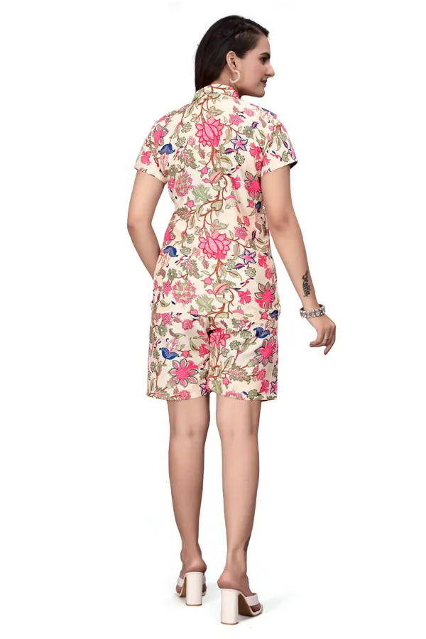 Cream_Cotton_Night_Suit_For_Women