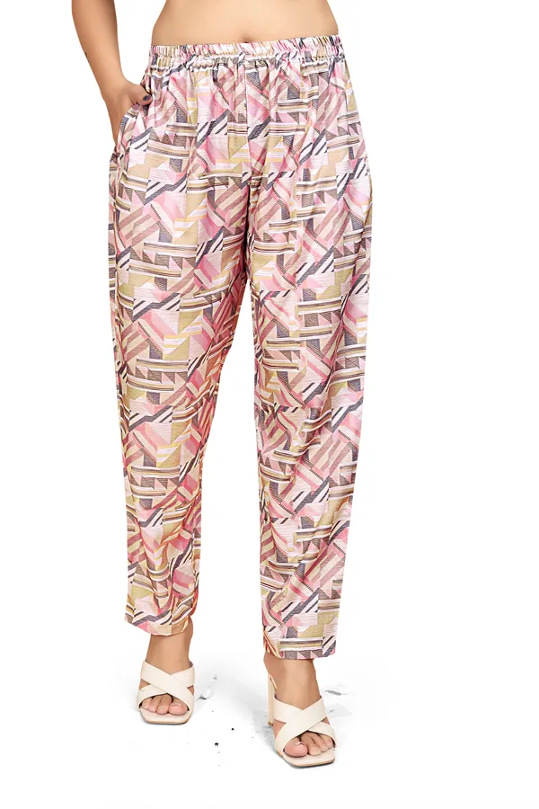 Pink_Rayon_Slub_Kurti_Pant_Set_For_Women
