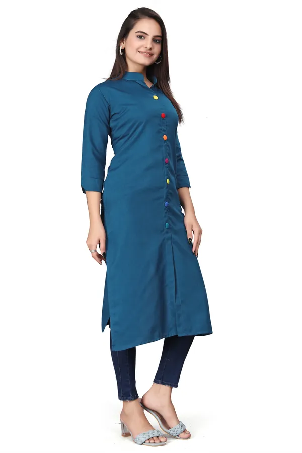 Rama_Cotton_Blend_Kurti_For_Women