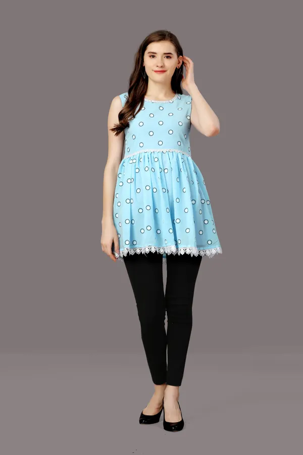 Sky_Blue_Georgette_Top_For_Women