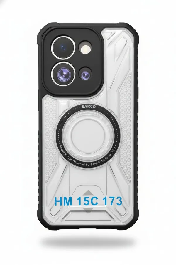 Multicolor_Tpu_Redmi_15C_Magnetic_Back_Cover