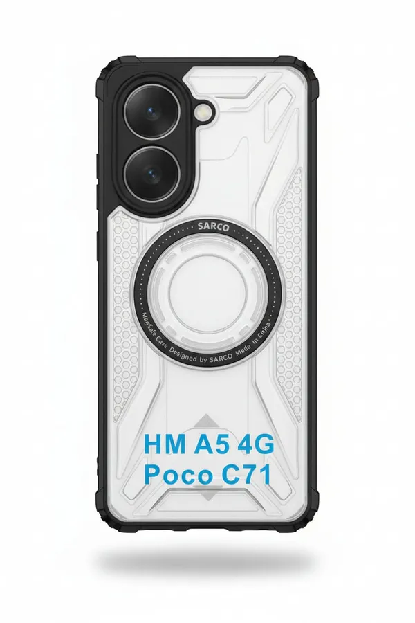 Multicolor_Tpu_Redmi_A5_/_Poco_C71_Magnetic_Back_Cover