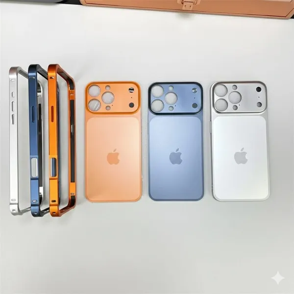 iPhone15pro_Convert_to_17pro_with_Metal_side_Bumper_and_Matte_finish_Back_case