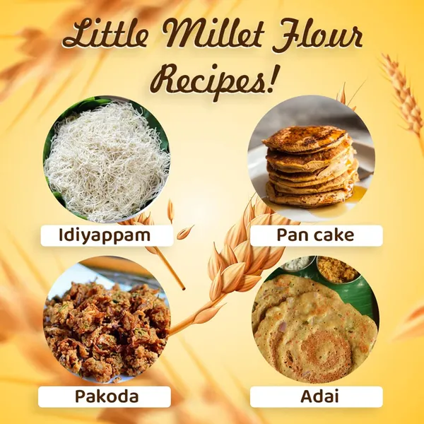 Unpolished_And_Organic_(Little_Millets_920Gm,_Pack_Of_5)_Organically_Grown_From_Karnataka