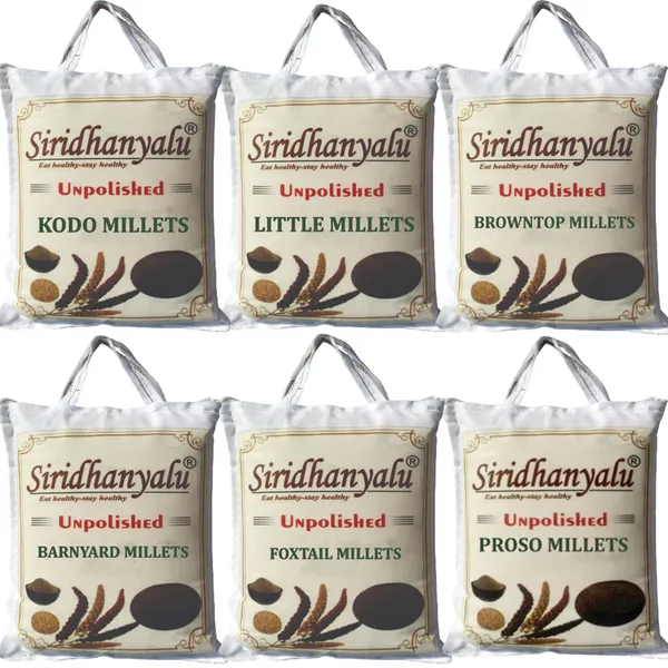 Organic_Little_Kodo_Foxtail_Browntop_Barnyard_&_Proso_Millet_Rice_Combo_Pack_Of_6_Millets_Each_900Gm_100%_Natural,_Low_Gi,_Gluten-Free,_Non-Gmo,_High-Fiber,_Calcium_&_Protein_Rich_(Gwt._6Kg)