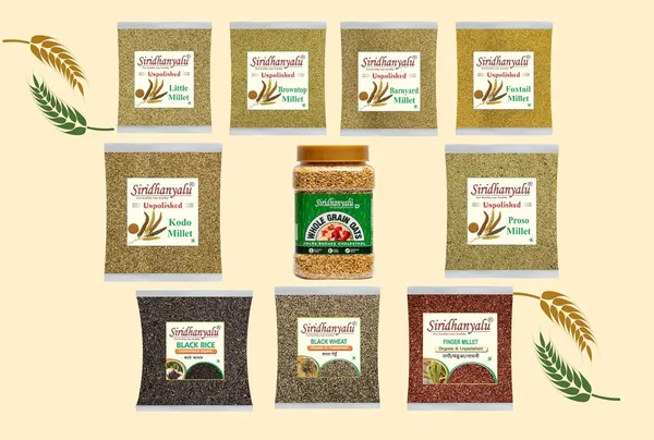 The_Ultimate_Megapack:_Organic_Little_Kodo_Foxtail_Browntop_Barnyard_&_Proso_Millet_Rice_With_Black_Rice,_Black_Wheat,_Finger_Millet,_And_Whole_Grain_Oats_(Pack_Of_10)