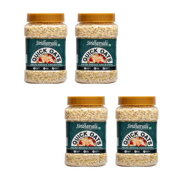 Natural_Quick_Oats_|_High_Fibre,_Gluten_Free,_No_Preservatives,_Vegan_(Pack_Of_4,_450Gm_Each)