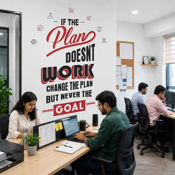 Change_The_Plan,_Never_The_Goal__Motivational_Quote_Office_Wall_Sticker|Premium_Large_-_160_cm_X_120_cm