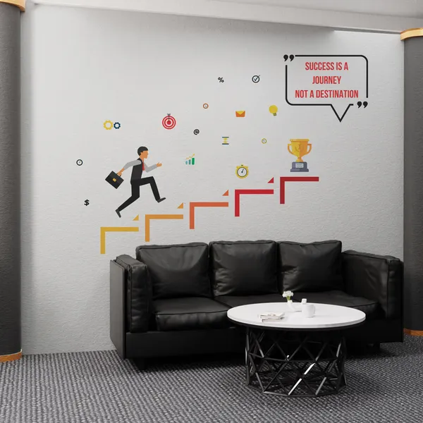 Success_Is_A_Journey_Step_To_Success_Office_Inspirational_Motivational_Quotes_Wall_Sticker