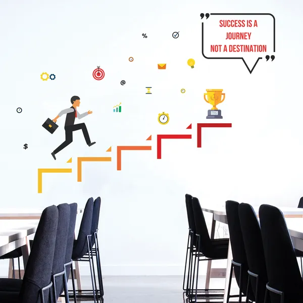Success_Is_A_Journey_Step_To_Success_Office_Inspirational_Motivational_Quotes_Wall_Sticker