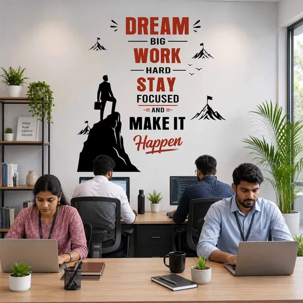 Dream_Big_Work_Hard_Stay_Focused_Motivational_Office_Wall_Sticker|Premium_Large_-_150_cm_X_150_cm