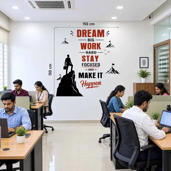 Dream_Big_Work_Hard_Stay_Focused_Motivational_Office_Wall_Sticker|Premium_Large_-_150_cm_X_150_cm