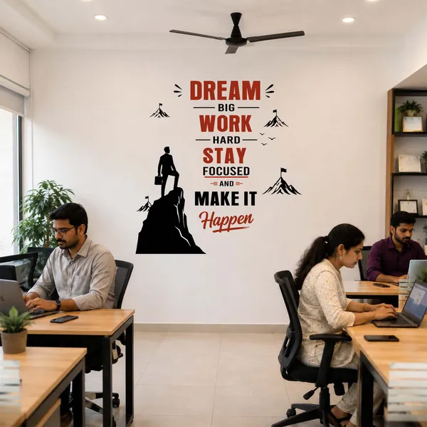 Dream_Big_Work_Hard_Stay_Focused_Motivational_Office_Wall_Sticker|Premium_Large_-_150_cm_X_150_cm
