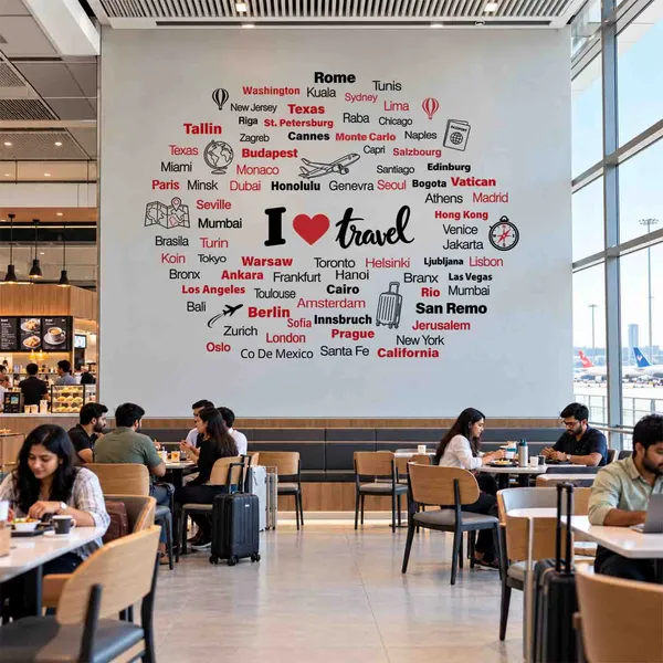 I_Love_Travel_Wall_Sticker_|_World_Cities_&_Travel_Quotes_Vinyl_Wall_Decal|Premium_Large_-_250_cm_X_180_cm