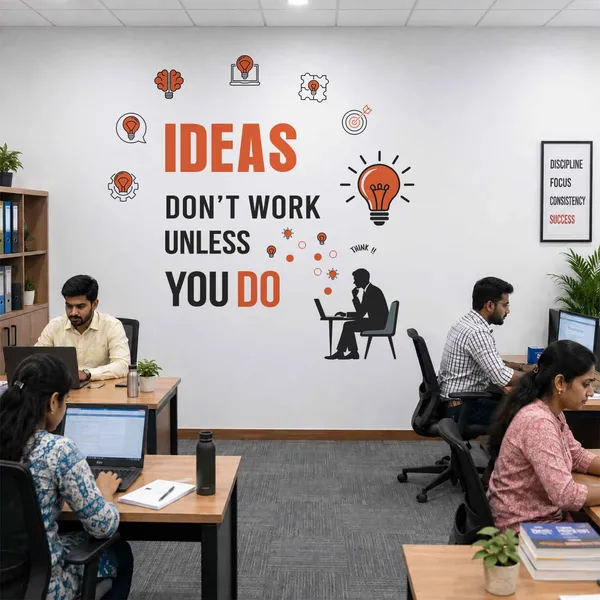 Ideas_Dont_|_Work_Unless_You_Do_|_Motivational_Inspirational_Office_Wall_Sticker|Premium_Extra_Large_-_200_cm_X_200_cm