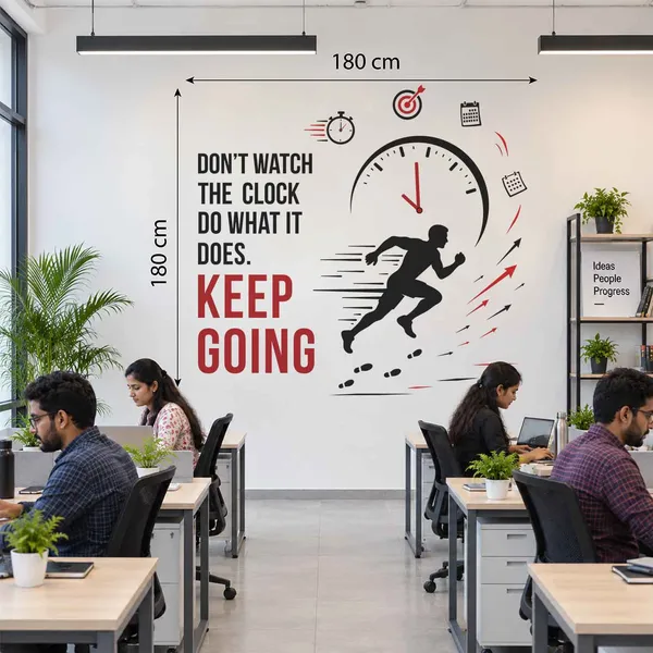 Keep_Going_Motivational_Office_|_Inspirational_Work_&_Success_Quote_Wall_Sticker|Premium_-_180_cm_X_180_cm