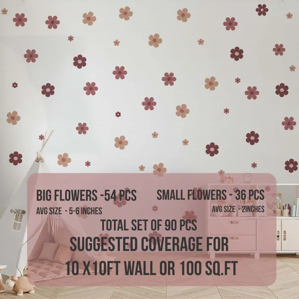 Pastel_Flower_Wall_Stickers_for_Kids_Room_|_Removable_Daisy_Wall_Decals_for_Nursery,_Baby_Room_&_Girls_Bedroom_Decor