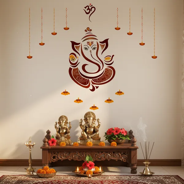 StickMe_Shree_Ganesh_Wall_Sticker_Colourful_|_Ganpati_Bappa_Mural_Art_Vinyl_Decal_|_Multi-Colour_for_Bedroom,_Living_Room,_Kitchen_&_Office_Home_Decor_|_Premium_Large_-_160_cm_X_140_cm