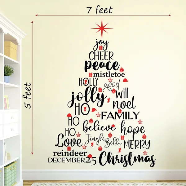 StickMe_Christmas_�_X�mas_�_Joy_�_Cheer_�_Love_�_Peace_�_Believe_�_Family_�_Word_Cloud_Wall_Decor_Sticker_Decal_|_Premium_Extra_Large_-_210_cm_X_150_cm
